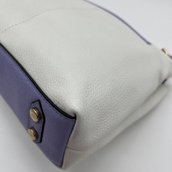 Lodis Periwinkle And White Envelope Crossbody Bag - Picture 9 of 10